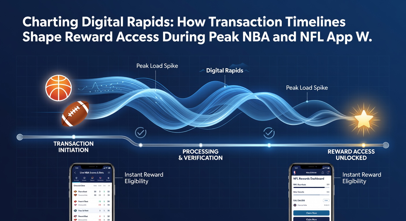 Transaction timeline charts showing reward access points in sports betting applications