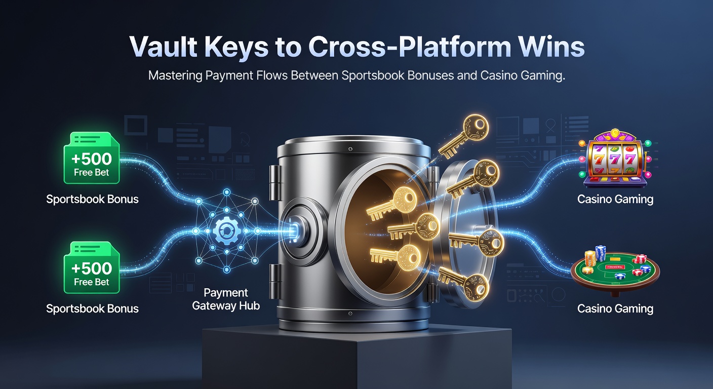 Mobile app interface showing real-time balance updates between sportsbook and casino sections